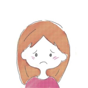困った顔1