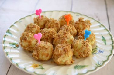 バーリーマックスフレークのレシピ　ポテトボール