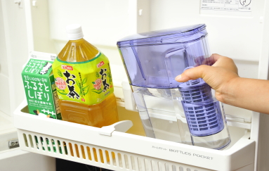 冷蔵庫にも楽々保管できます